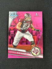 2023 Bowman U Chrome LAYDEN ROBINSON 1st Bowman Pink Refractor #125 Texas A&M