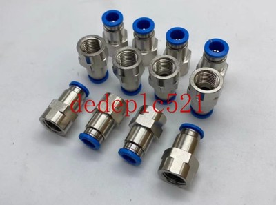 2 PCS NEW IN BOX FESTO internal thread joint QSF-1/4-12-B 190651
