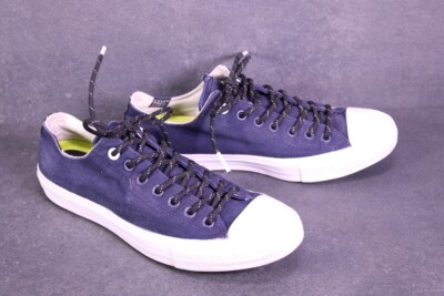 Converse Sneaker Chuck Taylor II OX Unisex Sportschuhe Gr. 43 blau weiß BC791