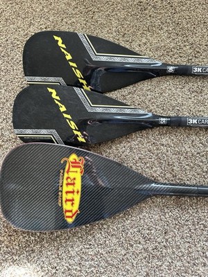 Sup Paddles. Carbon Fiber. Laird, Naish, Adjustable, Fixed $125 each. 2 avail.