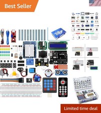 Beginner's Electronics Super Kit - R3 Mega2560, Tutorial Essential Components
