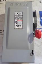 NEW - Siemens HF321N 30 Amp 240VAC Fusible 3 Pole Indoor Disconnect DIS4152