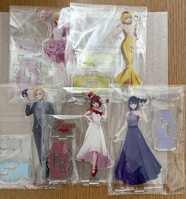 Oshi no ko Acryl Ständer 5 Stück Ruby Aqua Kana MEMcho Akane Komplettset Anime