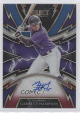 2021 Select Sparks Signatures Tri-Color Prizm 78/99 Garrett Hampson Auto bp9