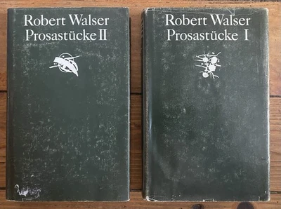 Robert Walser: Prosastücke Band 1 und 2 I DDR Ausgabe I gebunden I gut - Bild 1 von 4