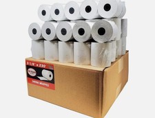 THERMAL POS RECEIPT PRINTER ROLL PAPER BPA FREE 50 ROLLS 3-1/8" X 230'