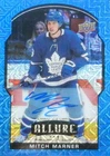 20-21 ud upper deck allure blue line mitch marner leafs autograph auto 20/35