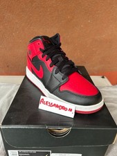 Jordan Air Jordan 1 Mid GS Banned 554725-074 ...