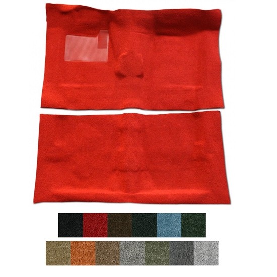 ACC 1970-1973 Fits Chevy Camaro 4 Speed w/ Tail Loop Carpet, Med. Blue