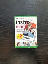 Fujifilm Instax Mini Instant Film 20 Sheets White - Brand New, Expires on 09/22