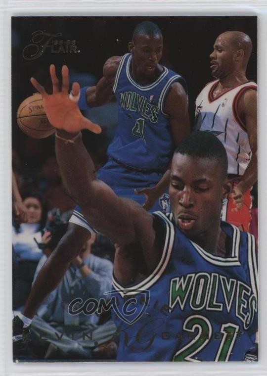 1995-96 Flair Kevin Garnett #206 Rookie RC HOF 12g7
