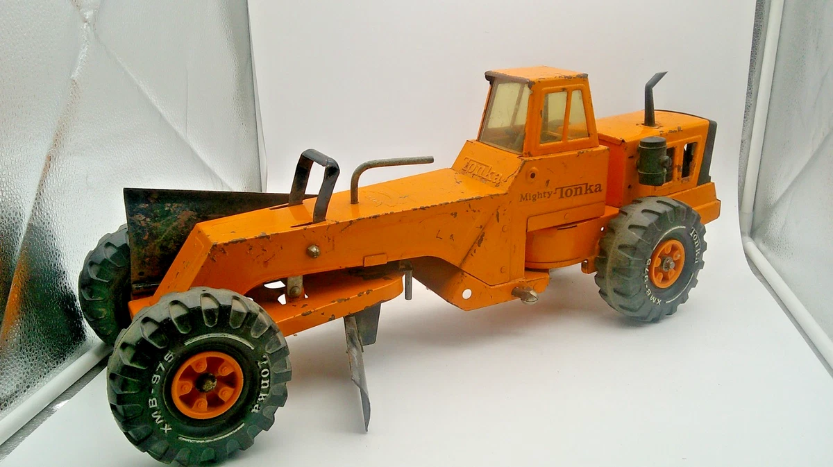 Tonka Orange Diecast Road Graders for sale | eBay