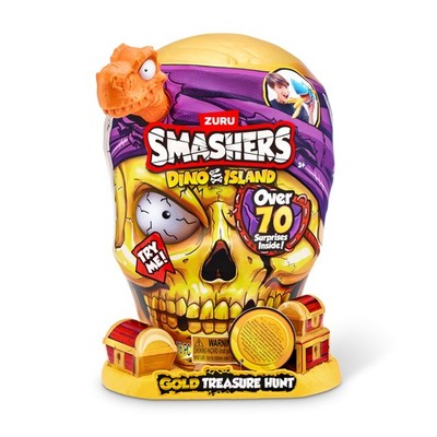 Zuru Smashers Dino Island Gold Treasure Hung - Series 1 ACC NEW