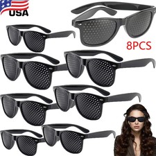 NEW Unisex Small Hole Glasses Eye Correction Exercise Eyesight Care Improvement