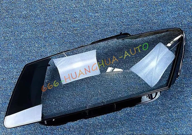 Both Side Headlight Clear Lens Replace Cover + Sealant For Audi Q5 2009-2012 - Image 3 of 4