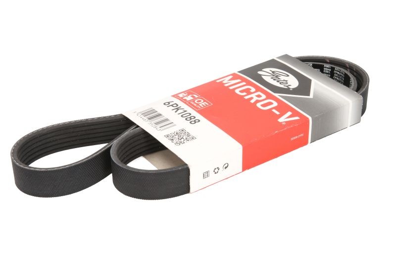 GATES V-ribbed belt VW,AUDI,BMW 6PK1088 036145933F,6Q0903137A,11287835483 5M5Q6C301BA,3064404,3805922,46806144,71728659,71749444,6PK1084,6PK1086 - Image 47