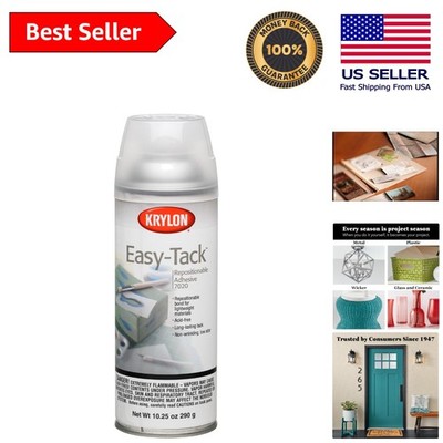10.25-Ounce Easy Tack Repositionable Adhesive Spray for Versatile Craft Projects