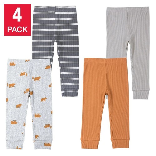 Confezione 4 Pantaloni Pekkle Bambino Ragazzi Ragazze 3M-6M - Foto 12 di 13