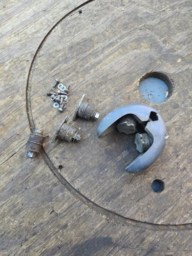 1964 Evinrude Fisherman 5.5hp 5402-B Outboard Boat Motor Shock Absorber Set - Afbeelding 1 van 15