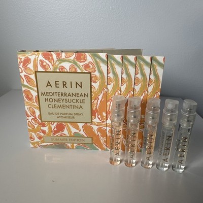5, Aerin Mediterranean Honeysuckle Clementina EDP Sample Spray .05oz 1.5ml Each