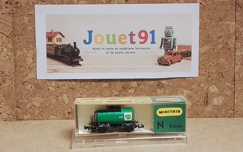MINITRIX ECHELLE N. REF 51 3544 00. WAGON CITERNE BP. EN BOÎTE | Condition: Occasion