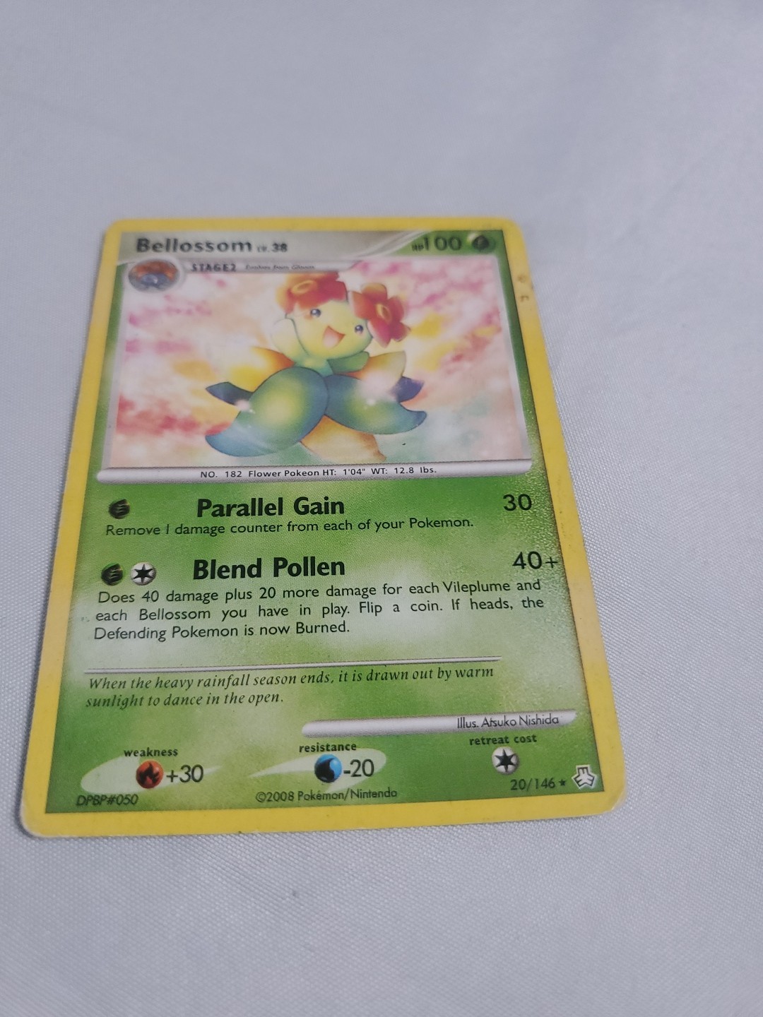 Bellossom 20/146 Legends Awakened Reverse Holo + Regular NM