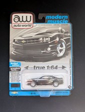 Auto World Modern Muscle 2010 Chevy Camaro Hurst Edition Black AW64382 R4B