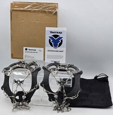Yaktrax Adventure Grip Durable Winter Traction Device Stainless Steel Sz M