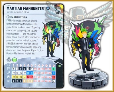 DC Heroclix MARTIAN MANHUNTER - 059 - CHASE Fight For Gotham City
