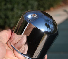 Sun Vintage Chrome 3 38 Tachometer Cup - Medium Depth - Nos