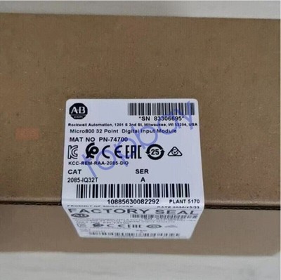 New Factory Sealed AB SER A 2085-IQ32T Micro800 32 Point Digital Input Module #j