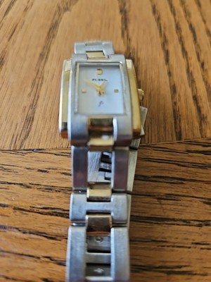 Fossil F2 9190 Silver Gold Tone Ladies Watch Fossil | Accessories | Fossil F2 99 Silver Gold Tone Ladies  main image 3