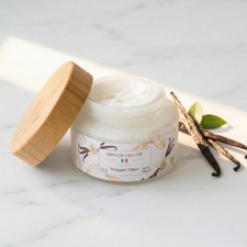 Crème Suif Fouettée Vanille - Hydratant Visage Corps Bio