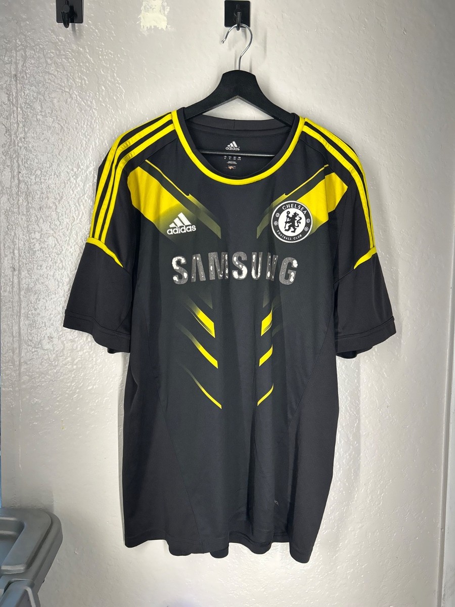 Chelsea FC 2012-13 Black Adidas Third Jersey Premier League L | eBay