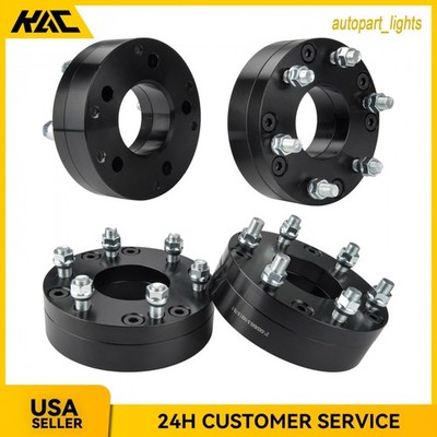4Pcs 2'' Wheel Spacers 5x5 to 6x5.5 Adapters For Chevy GMC Jeep Grand Cherokee