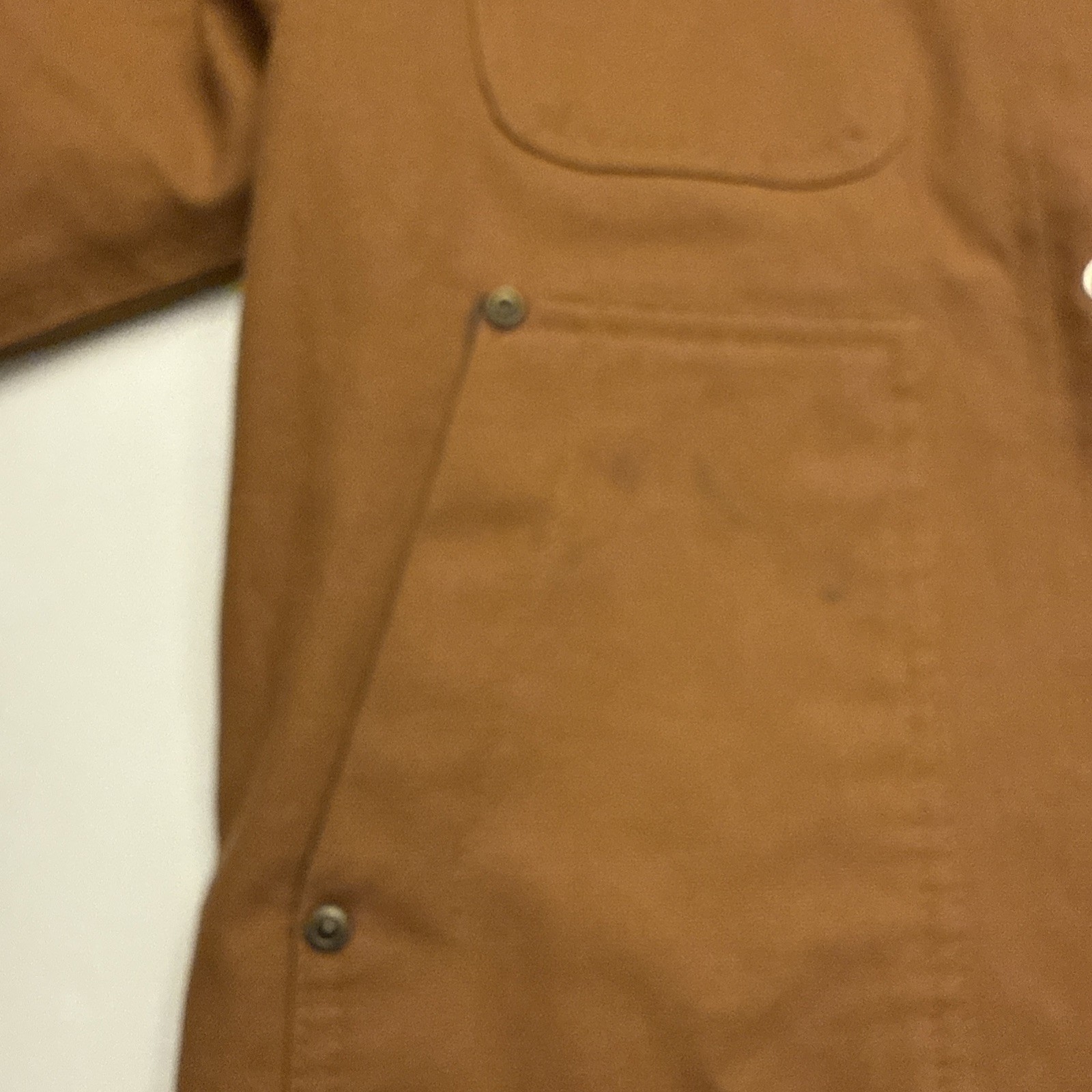 Carhartt Blanket Lined Barn Chore Coat Jacket Youth Boys S (7/8) Tan/Brown image 9