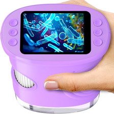 1000X Digital Handheld Microscope for Kids Portable Outdoor Toys Gifts