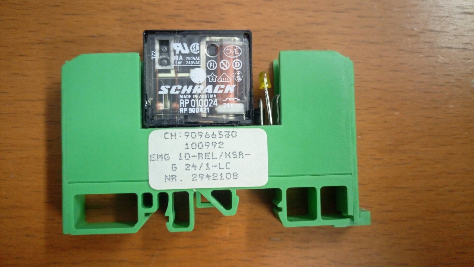 Phoenix Contact 2942108 Relay EMG 10-REL/KSR-G 24/1-LC