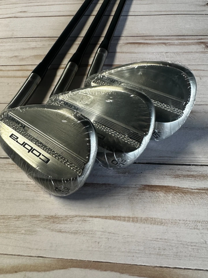 *NEW* Cobra King 2025 Raw 50*8V/54*10V/58*7T Wedge Set- MMT 125TX - Image 2 of 4