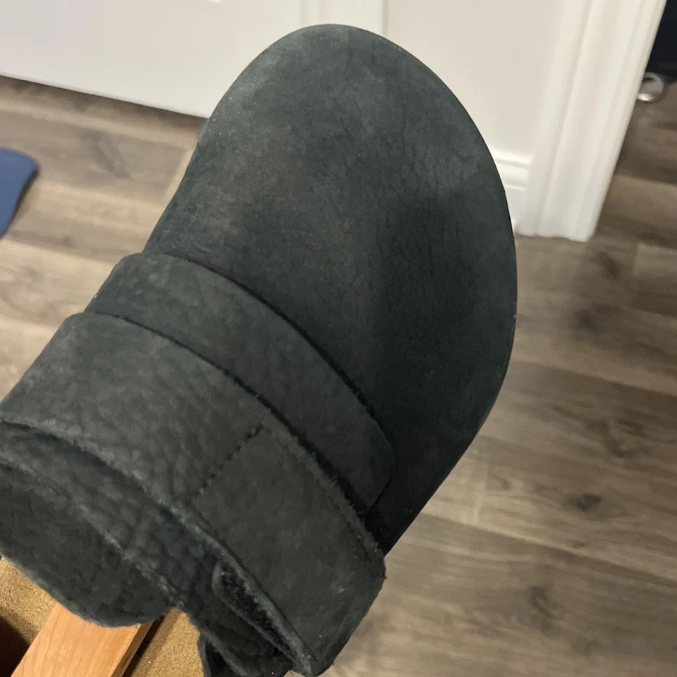 Birkenstock Nagoya Desert Buck cuero nobuck negro talla 12-12,5/45 para hombre Foto 3 de 4