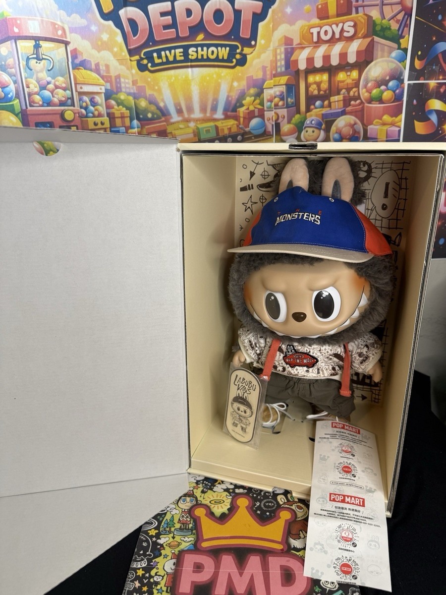 Pop Mart Labubu X Vans Old School Monsters Forever Vinyl Plush