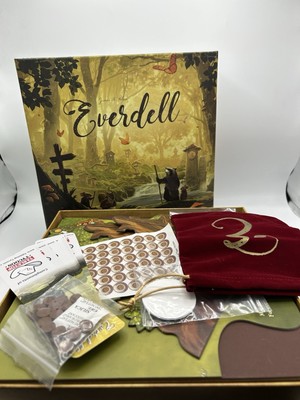 Everdell Board Game SIGNED Starling Games Strategy Game BRAND NEW PLUS EXTRA
