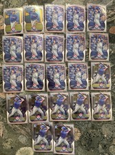 TEXAS RANGERS PROSPECT LOT-BOWMAN 1ST- MESA, OSUNA, FIGUEREO