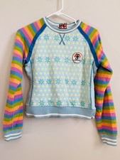 Supercute English Colorful Kids Sweater