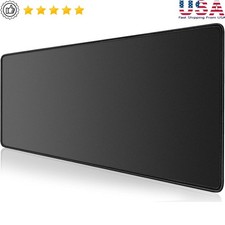 Large Gaming Mouse Pad Non-slip Waterproof Durable Cloth Surface Rubber Base New