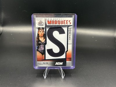 2025 Sp Game Used Aew - Marquees Skye Blue #MQ-SB /50