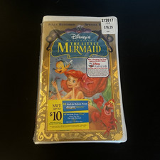 Walt Disney The Little Mermaid Masterpiece Fully Restored Special Edition Sealed