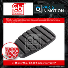 Brake Pedal Pad fits RENAULT CLIO 1998 on Manual Transmission 7700416724 Febi