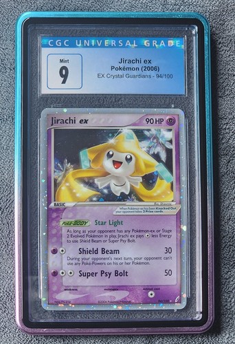 Jirachi ex graded CGC 9 for sale on eBay
