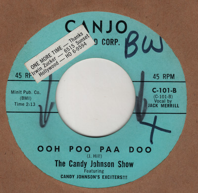 SOUL: CANDY JOHNSON SHOW: The Hook / Ooh Poo Paa Doo CANJO